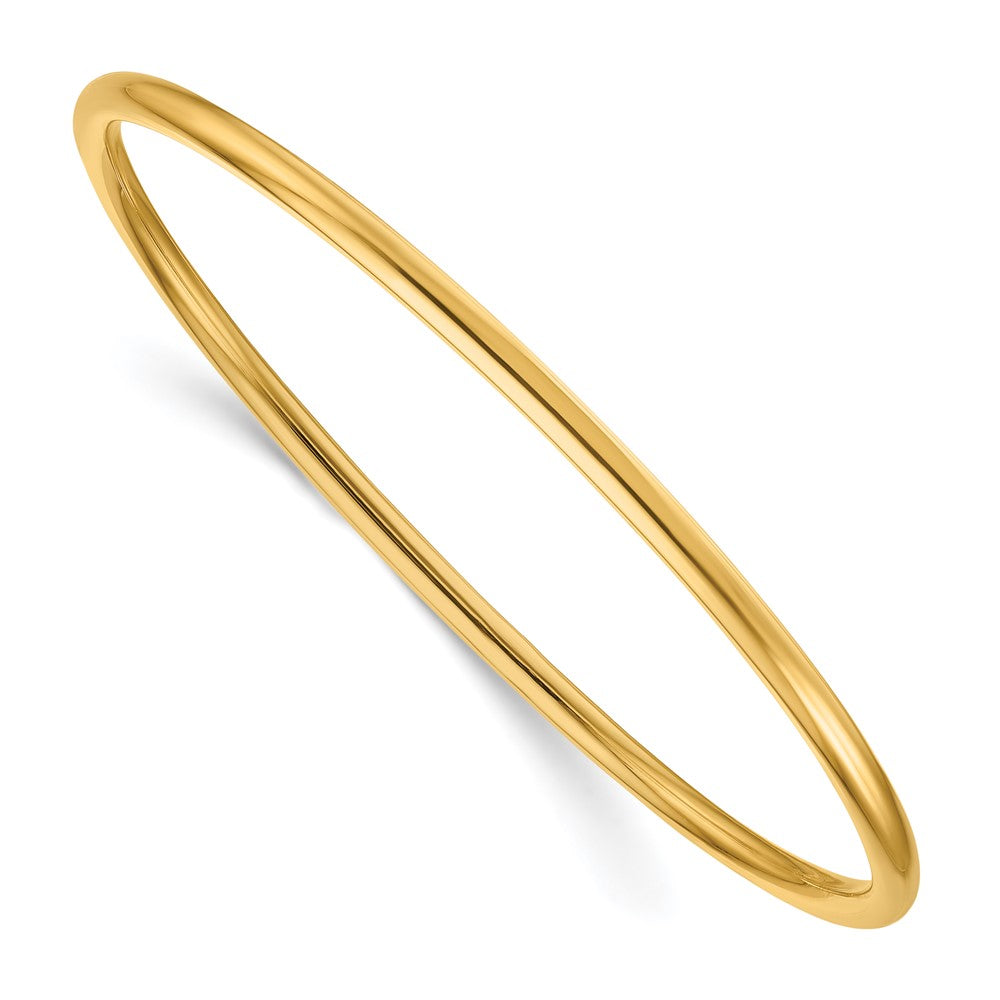 D2D 14K 2.9mm Slip-on Bangle