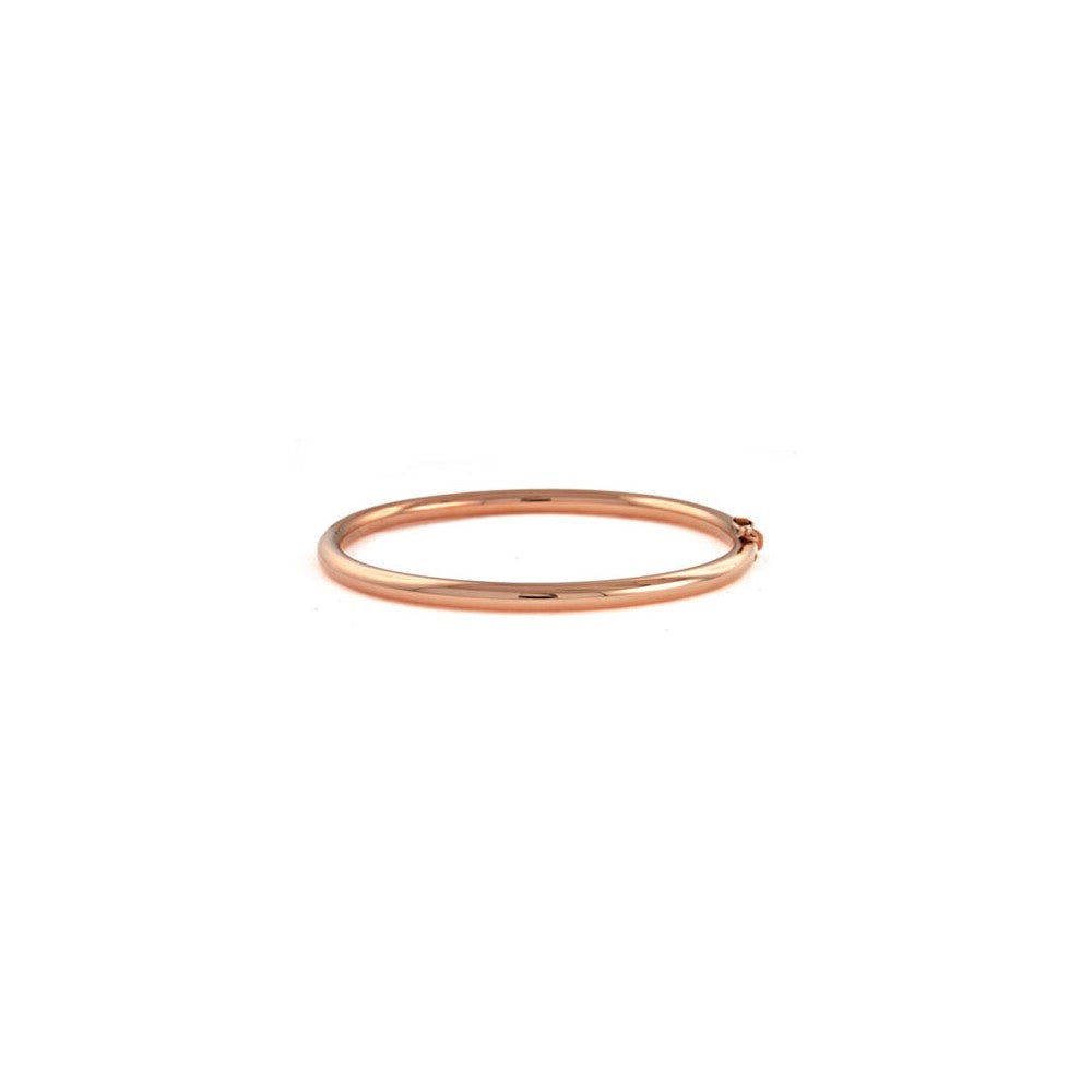 D2D 18K Rose Gold 4mm Bangle