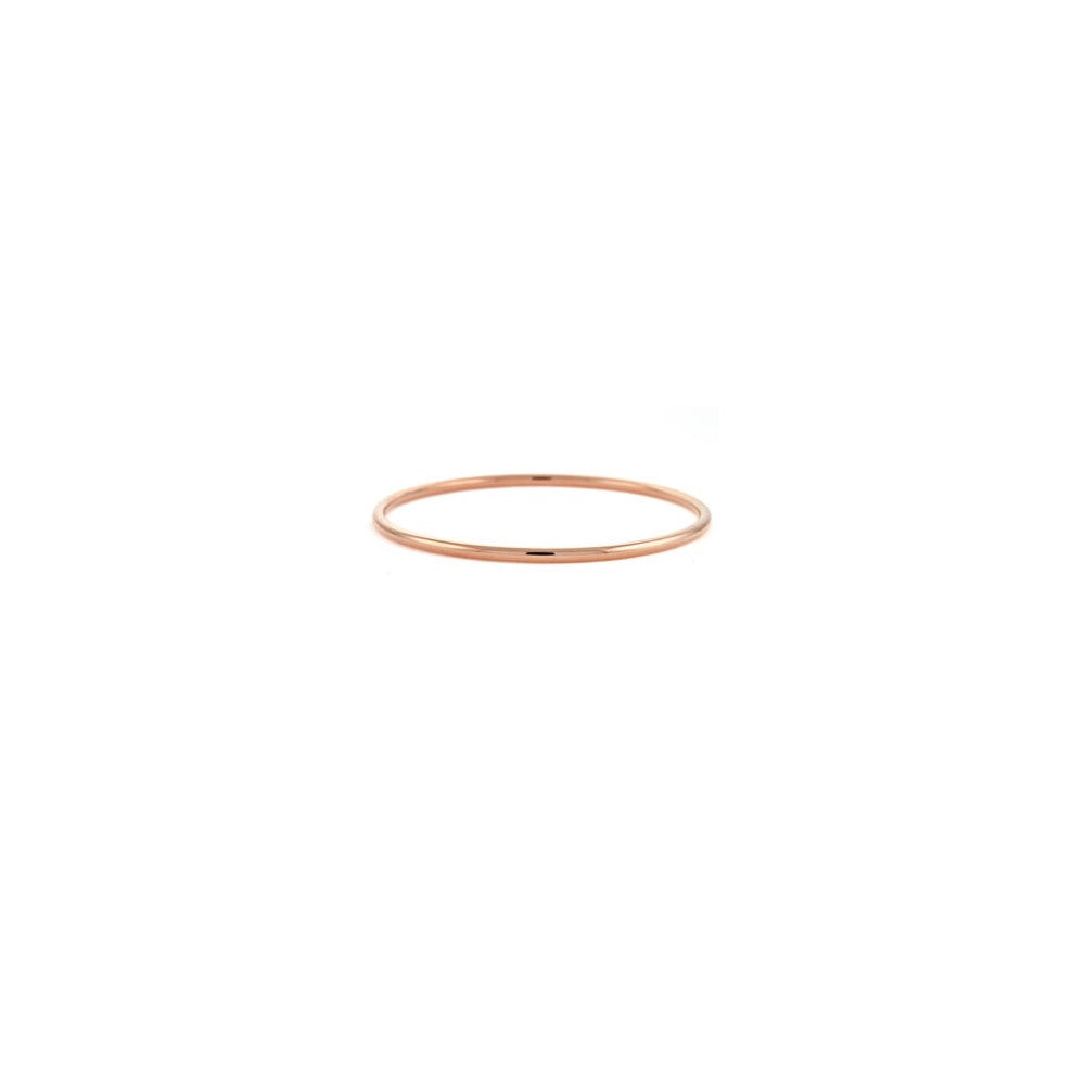 D2D 18K Rose Gold 2.9mm Slip-on Bangle